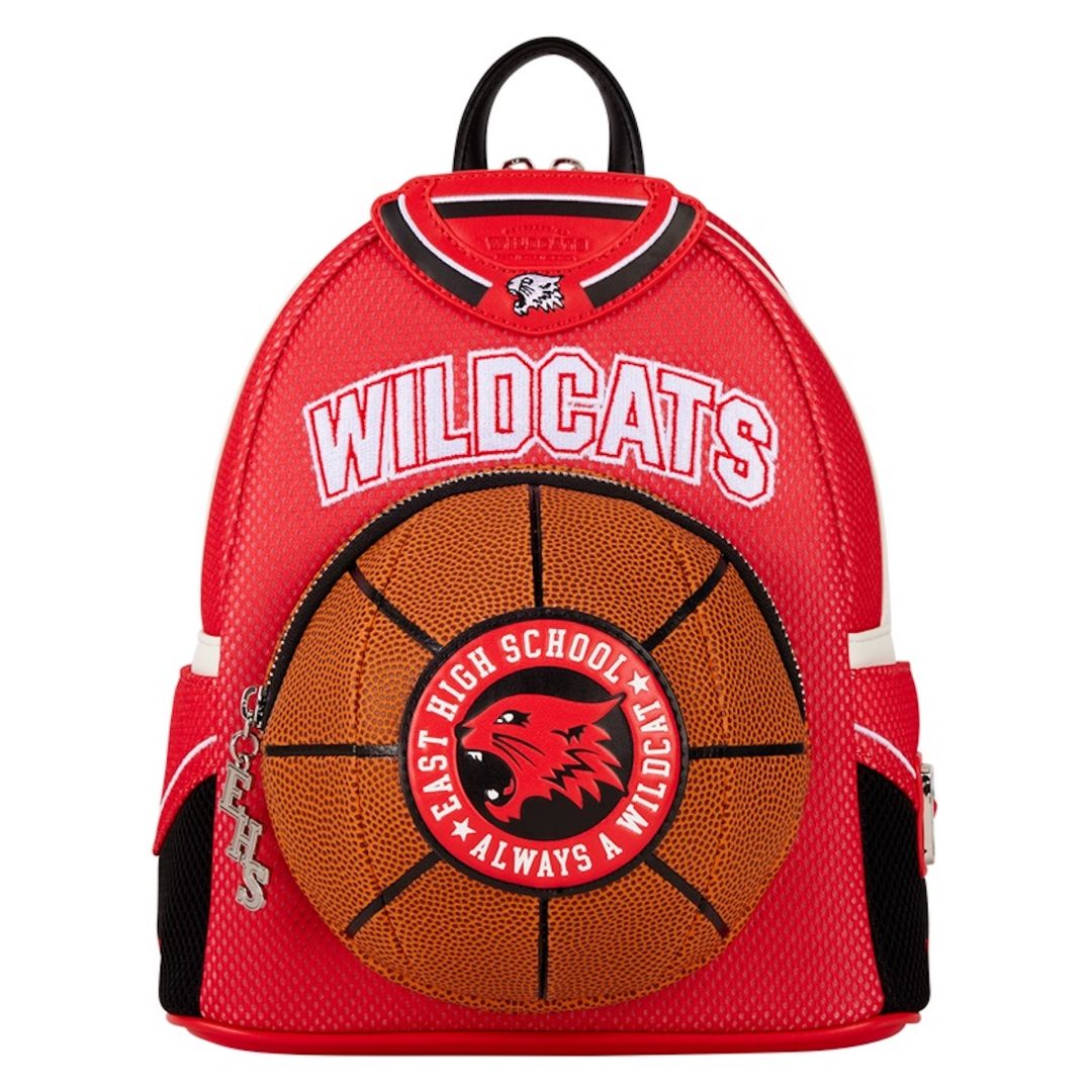 Loungefly High School Musical Troy Bolton Wildcats Jersey Mini Backpack 