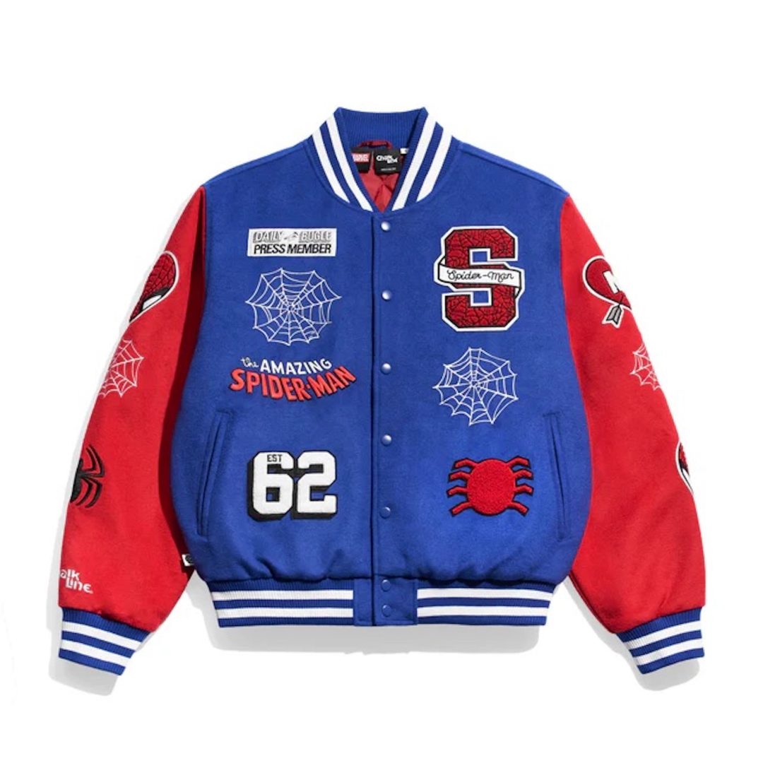 Spider-Man Varsity Jacket by Chalk Line Apparel 