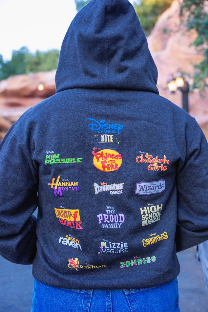 Disneyland After Dark 2026 Disney Channel Nite Merch Hoodie