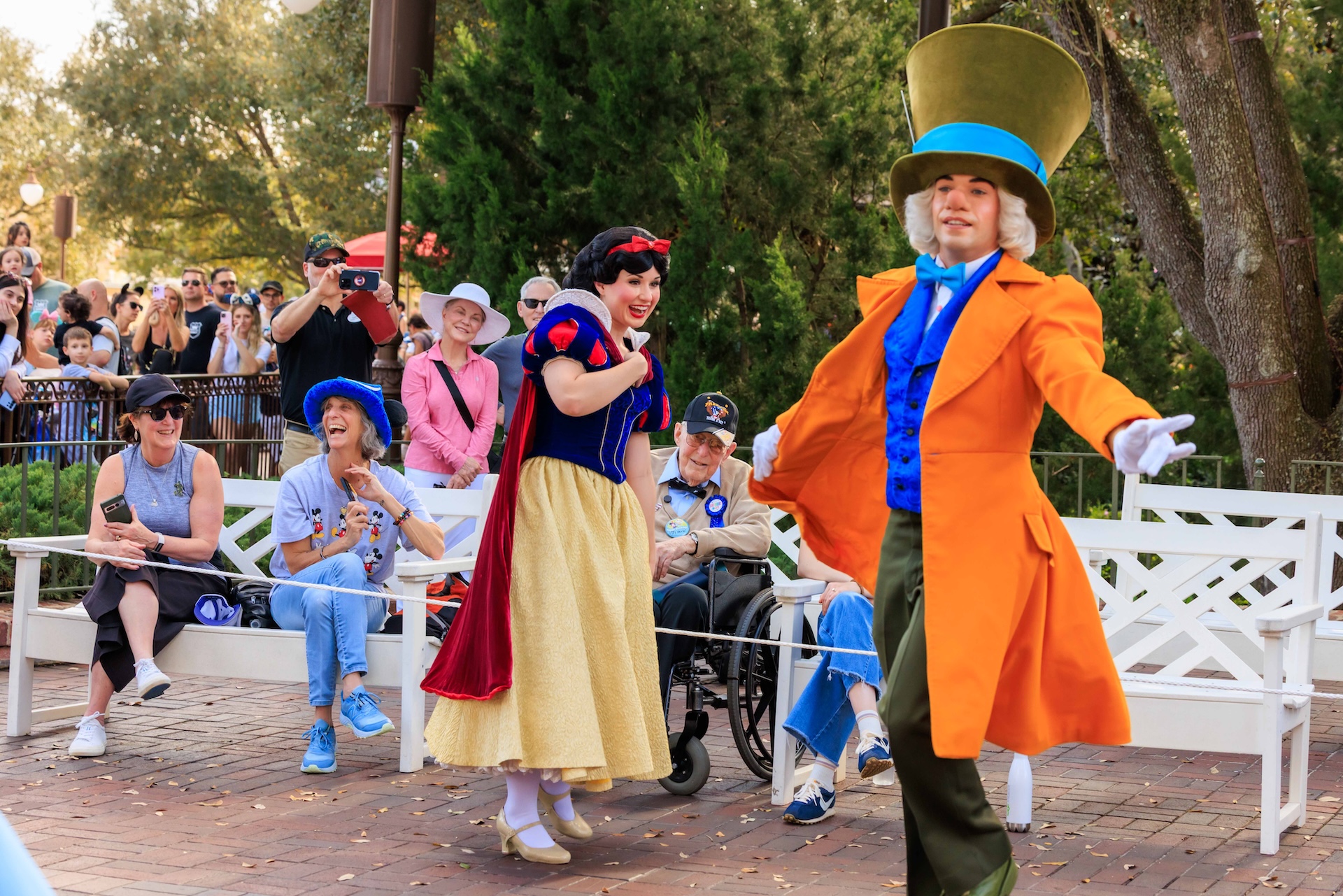 Disney Celebrates World War II Veteran&rsquo;s 101st Birthday at Magic Kingdom Flag Retreat