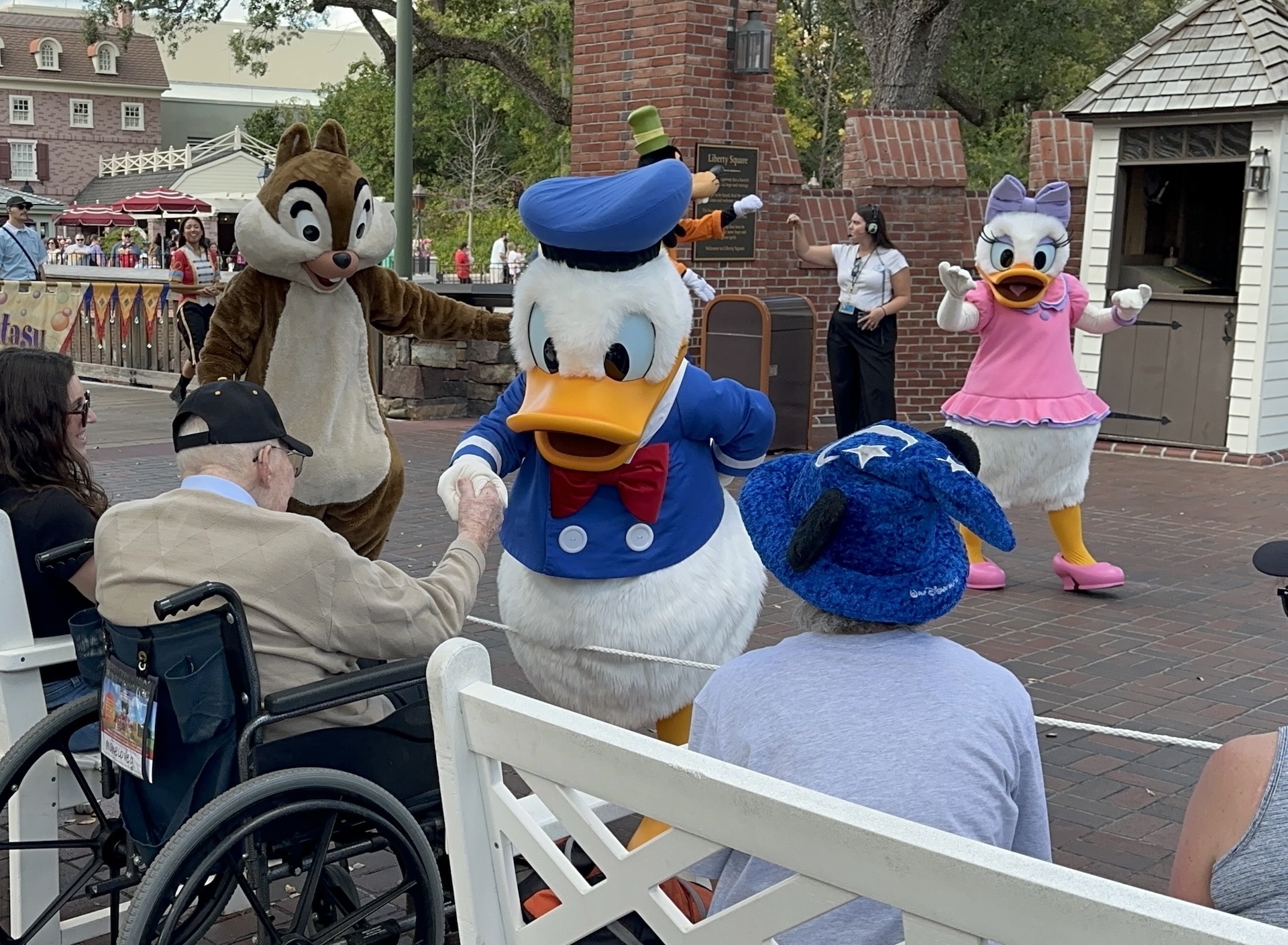 Disney Celebrates World War II Veteran&rsquo;s 101st Birthday at Magic Kingdom Flag Retreat