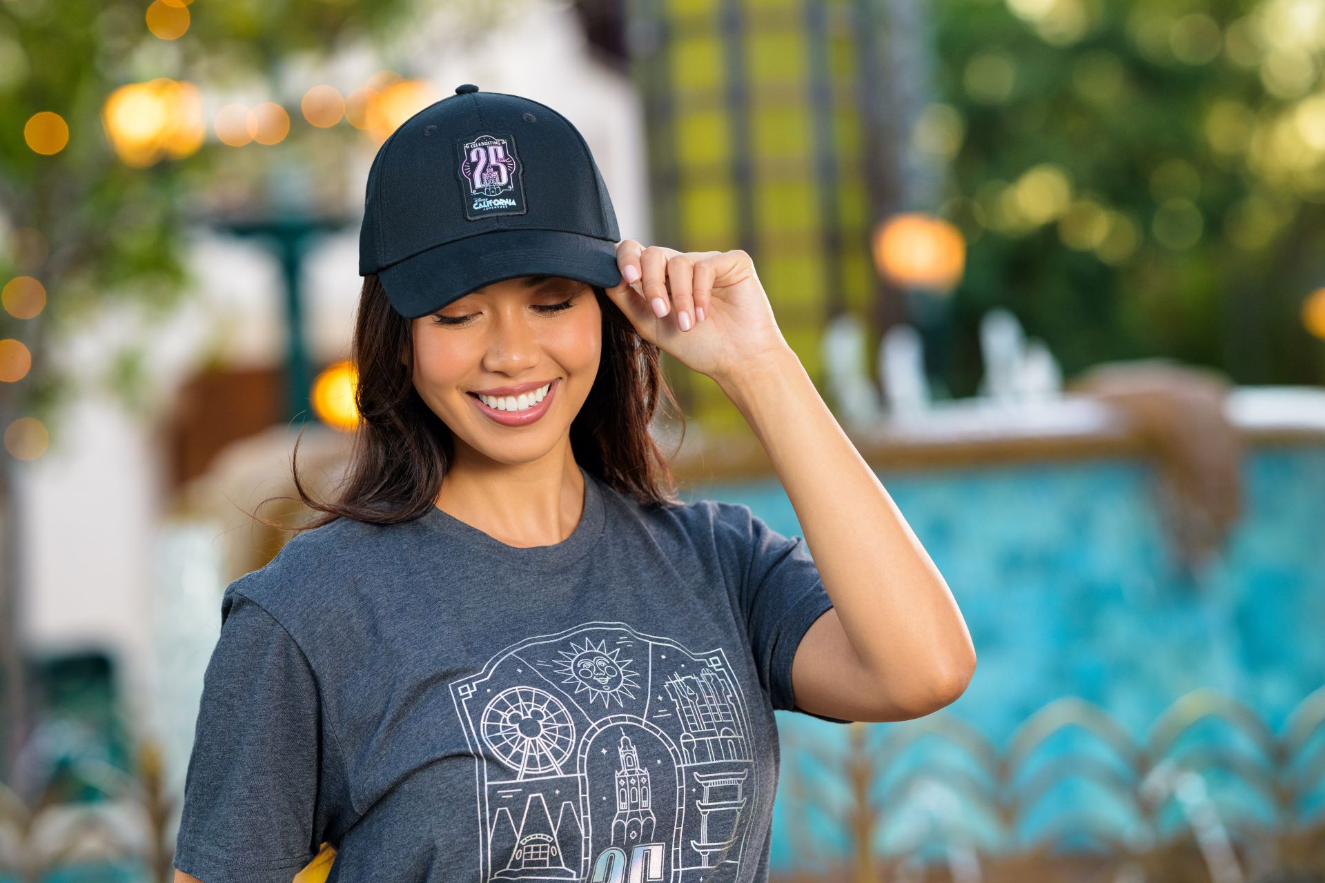California Adventure 25th Anniversary Hat at Disneyland Resort
