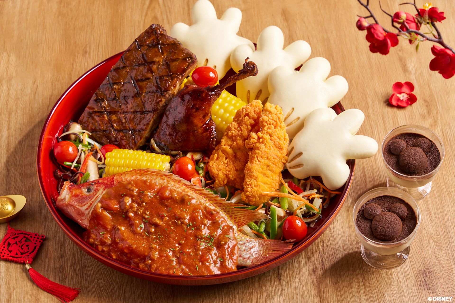 Chinese New Year Food and Beverage Items at Shanghai Disney Resort