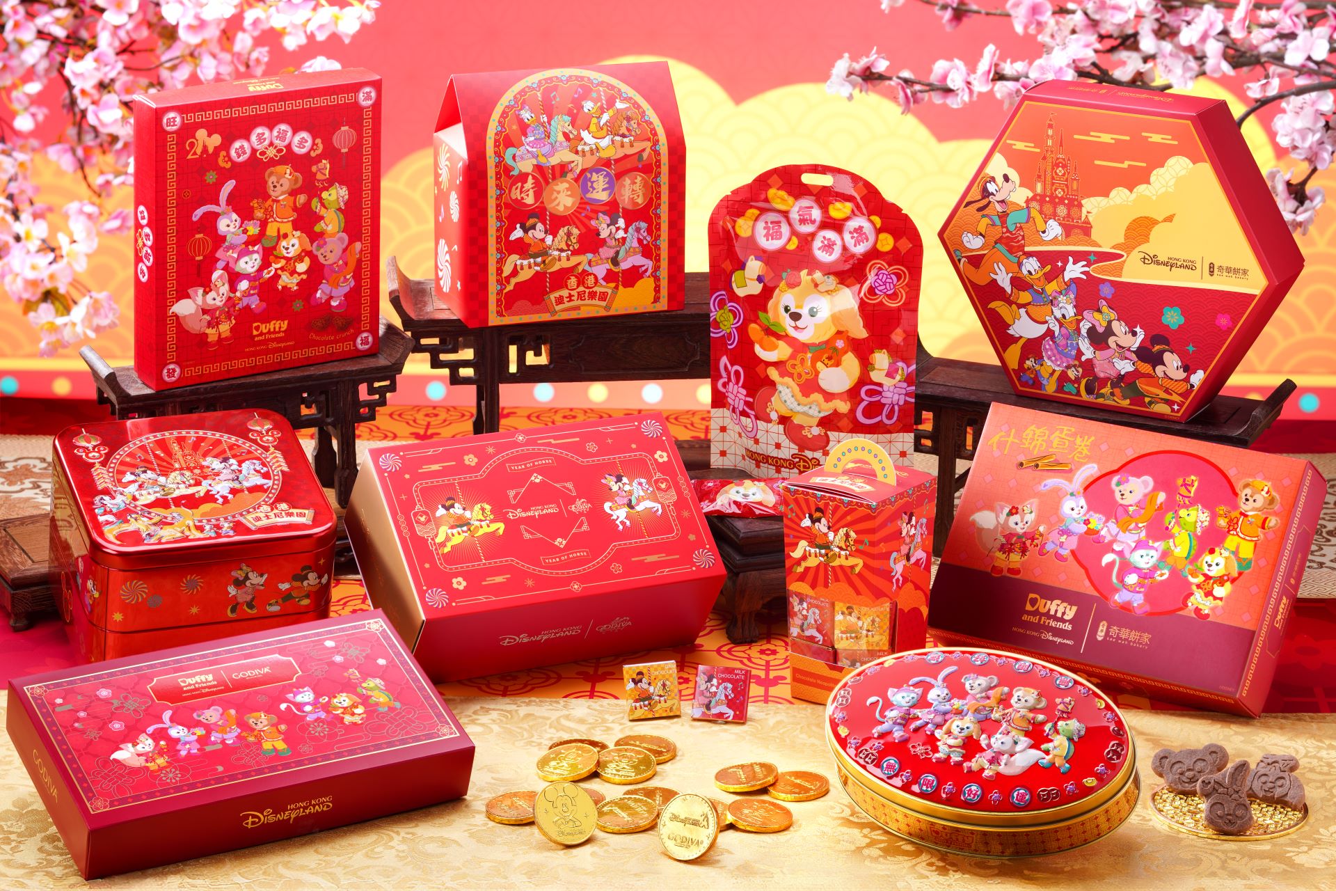 Chinese New Year Merchandise at Hong Kong Disneyland