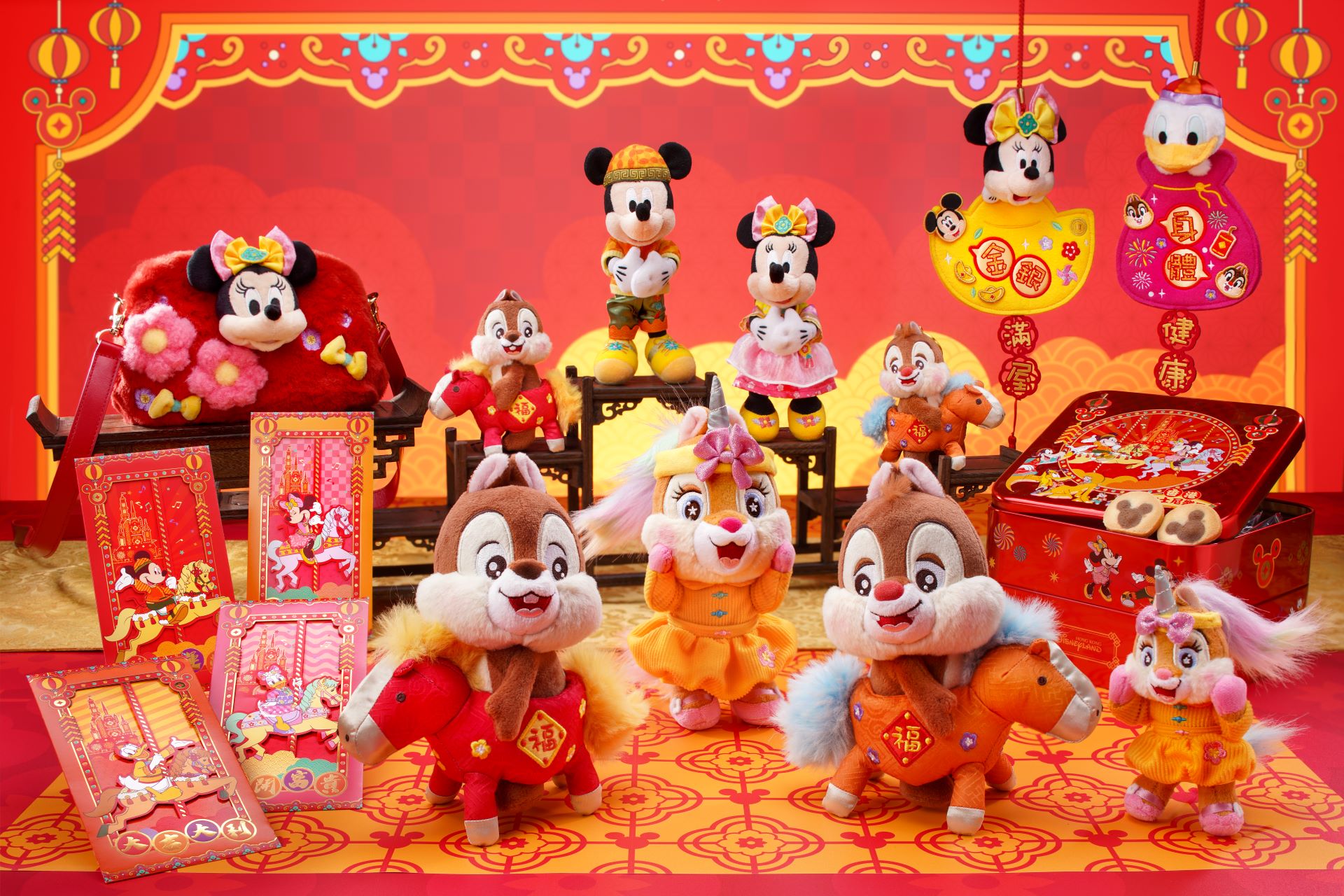 Chinese New Year Merchandise at Hong Kong Disneyland