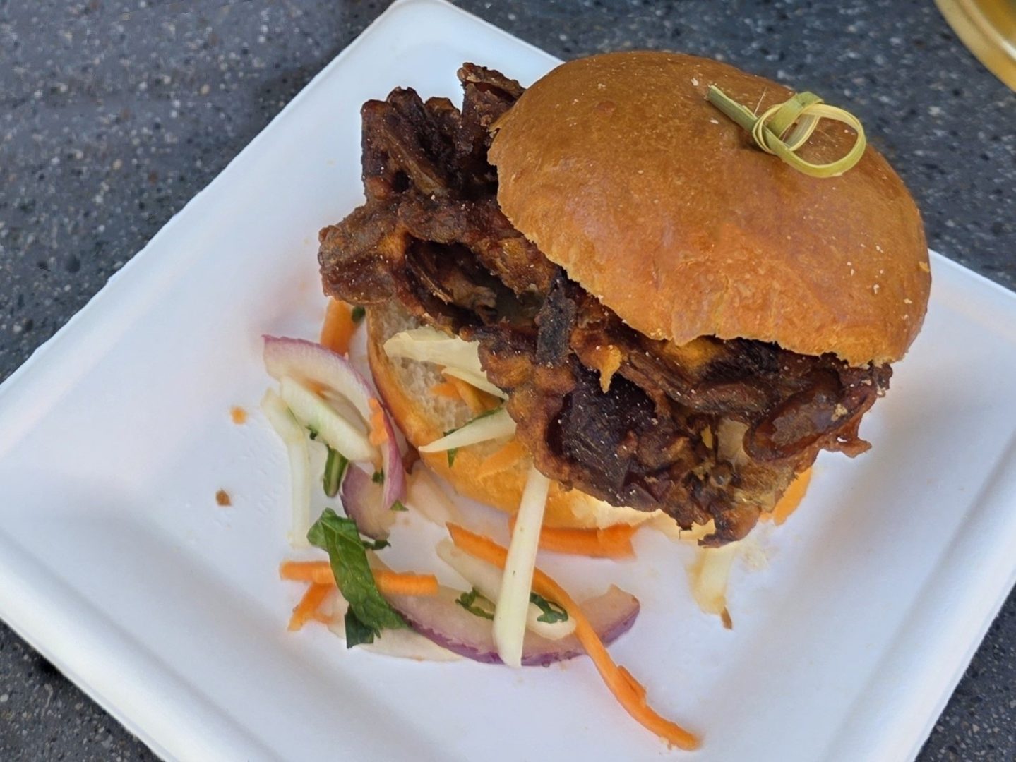 Crab Slider review EPCOT Festival of the Arts