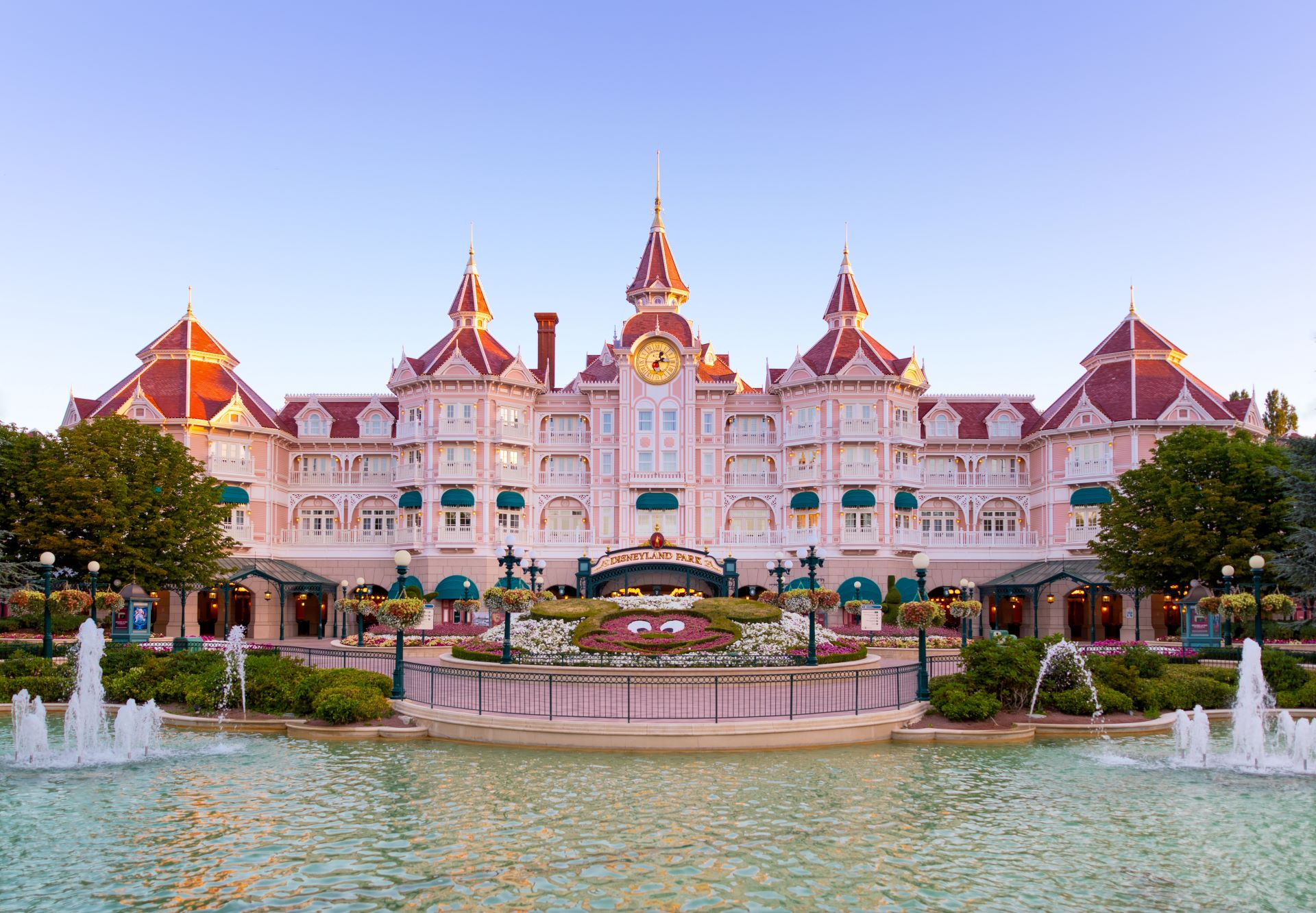 Disneyland Hotel Exterior at Disneyland Paris