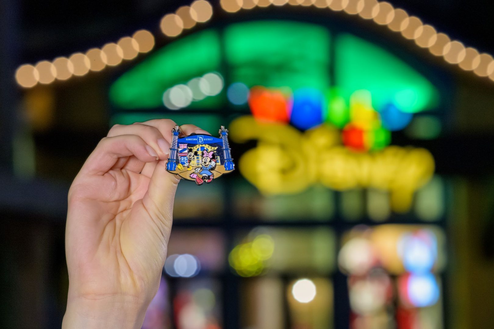Downtown Disney 25th Anniversary Pins