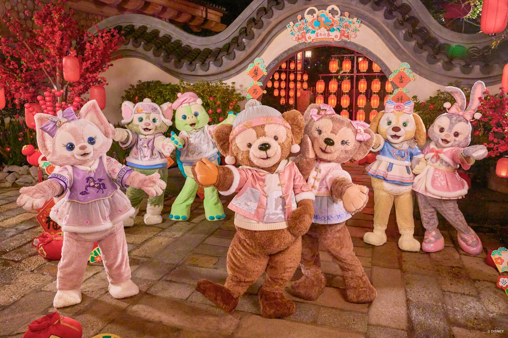 Duffy and Friends at Shanghai Disney Resort