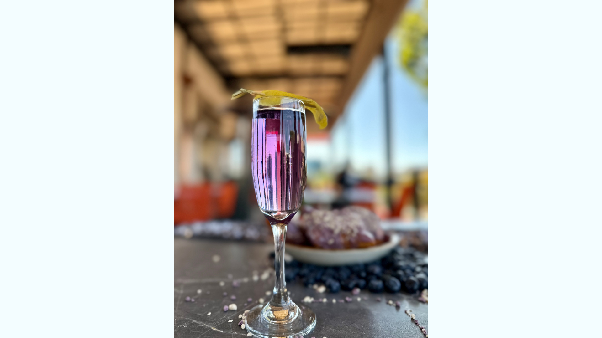 French 70 Drink at Downtown Disney