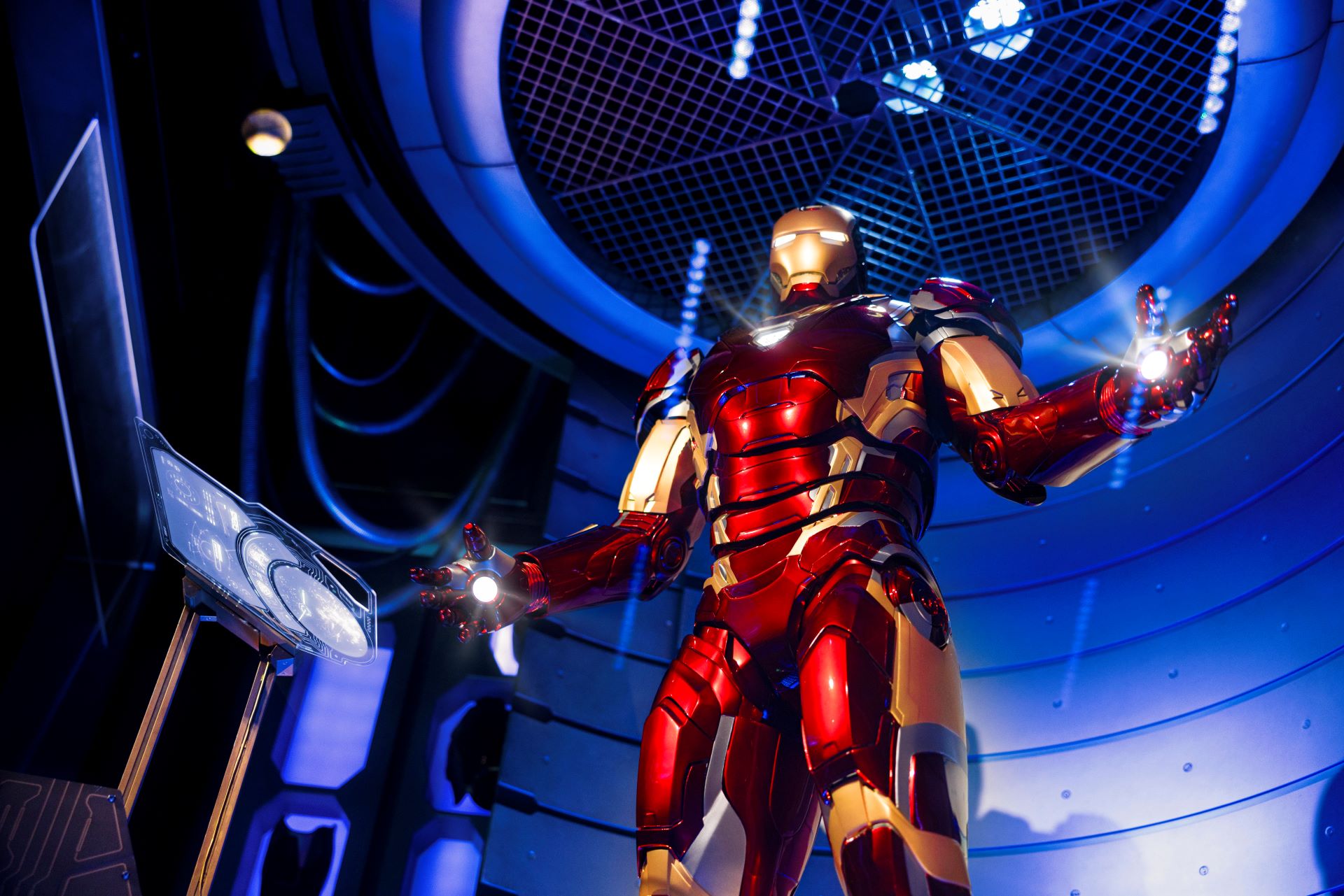 Iron Man Audio Animatronics at Disneyland Paris
