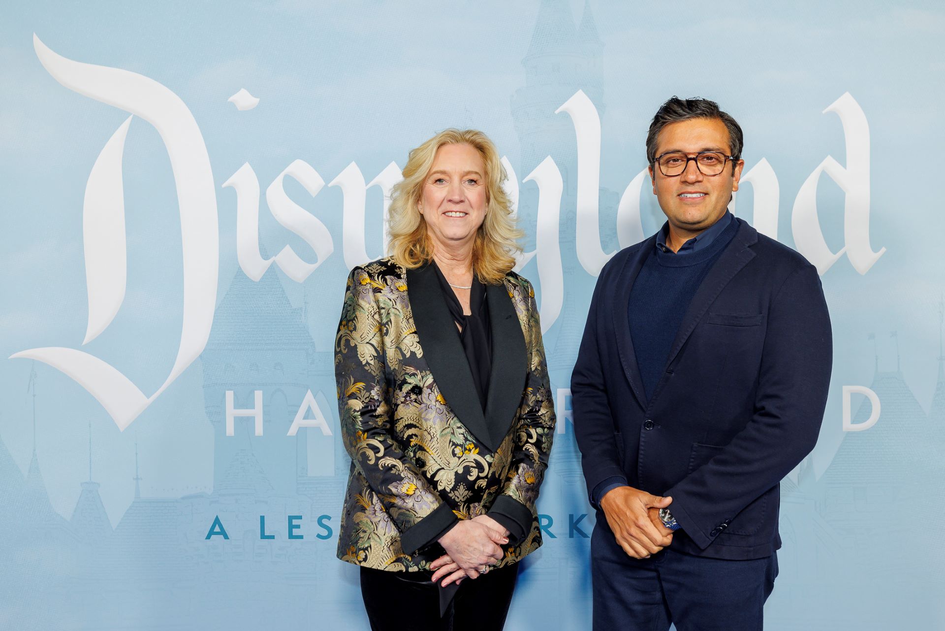 Leslie and Asad at Disneyland Handcrafted