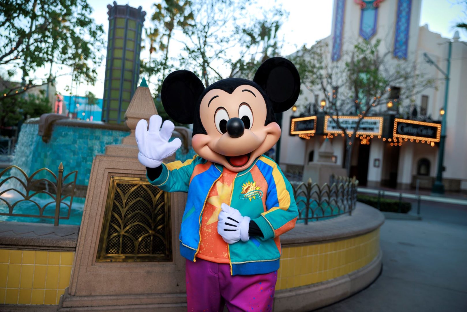 Mickey Mouse Attire for the 25th Anniversary of California Adventure