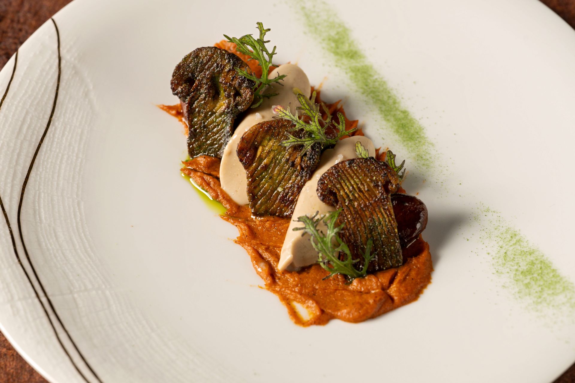 Oak Roasted Forest Mushrooms at Napa Rose