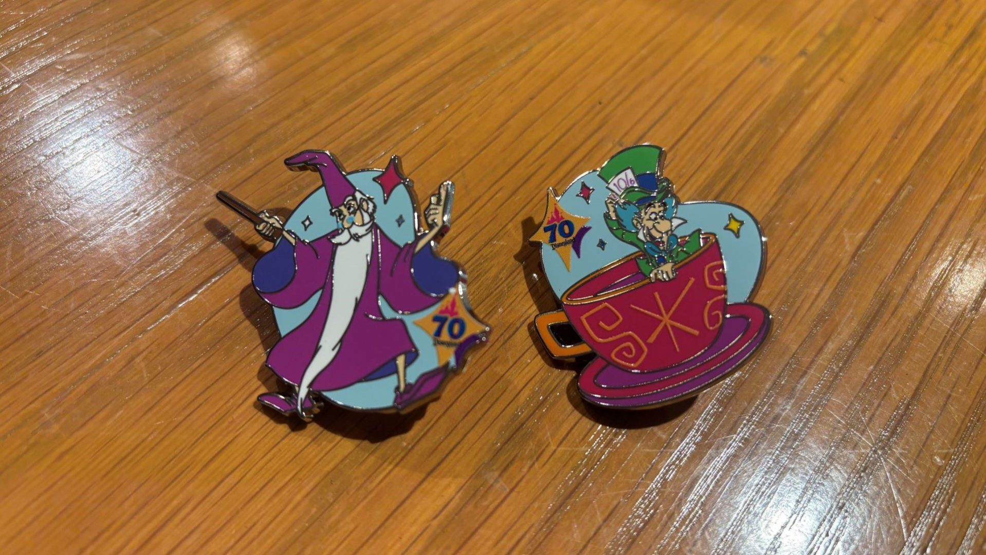 Pin Amenities at Disneyland Handcrafted