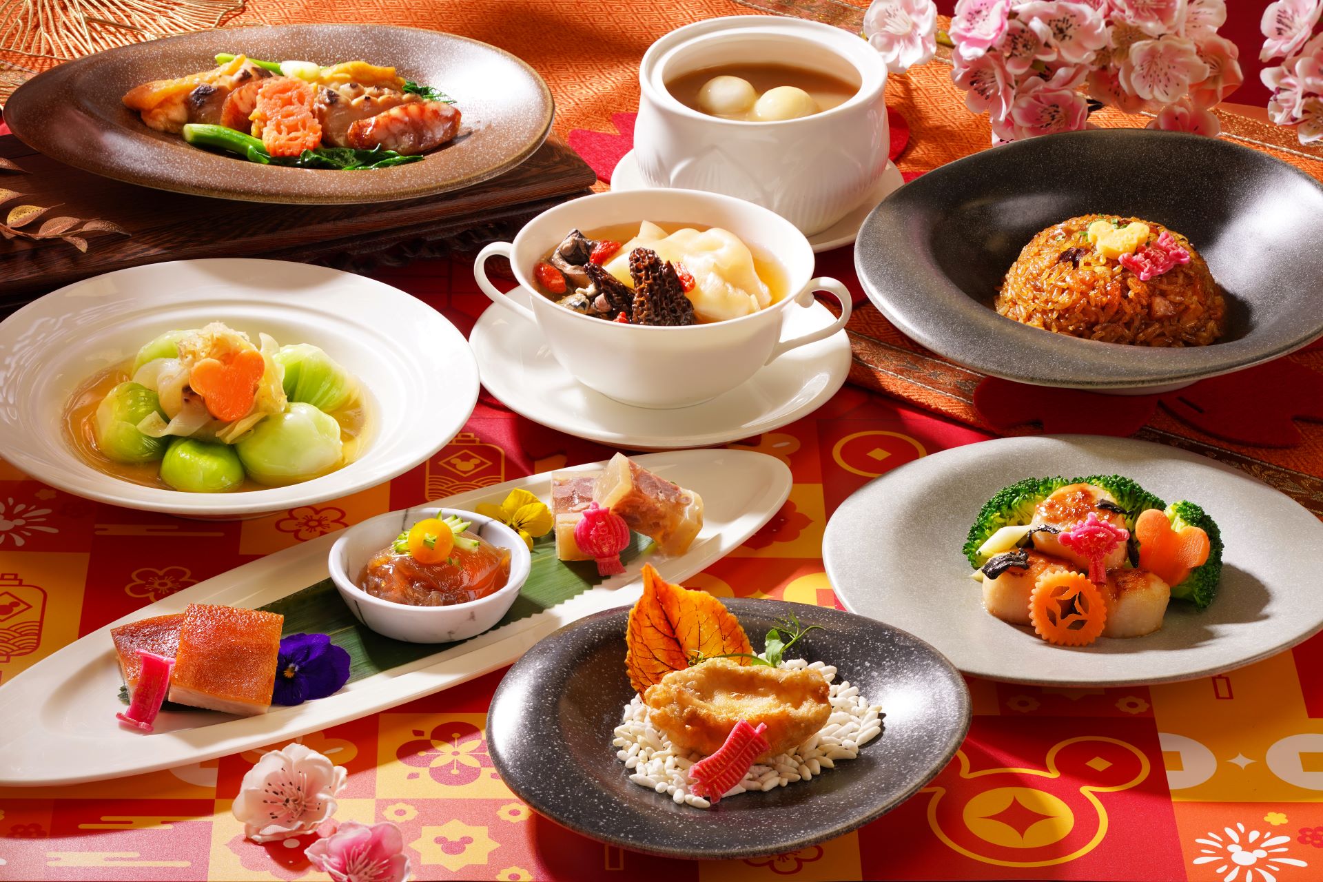 Special Dishes for Chinese New Year at Hong Kong Disneyland