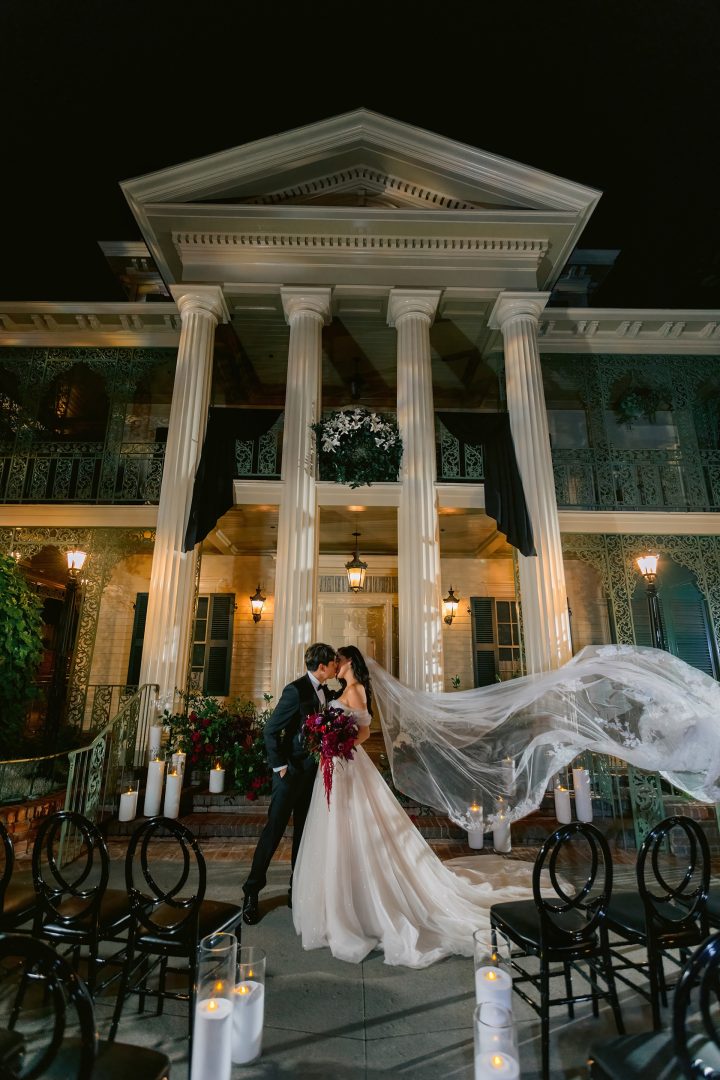 Hauntingly New Fairytale Weddings Venue at Disneyland Resort Haunted Mansion
