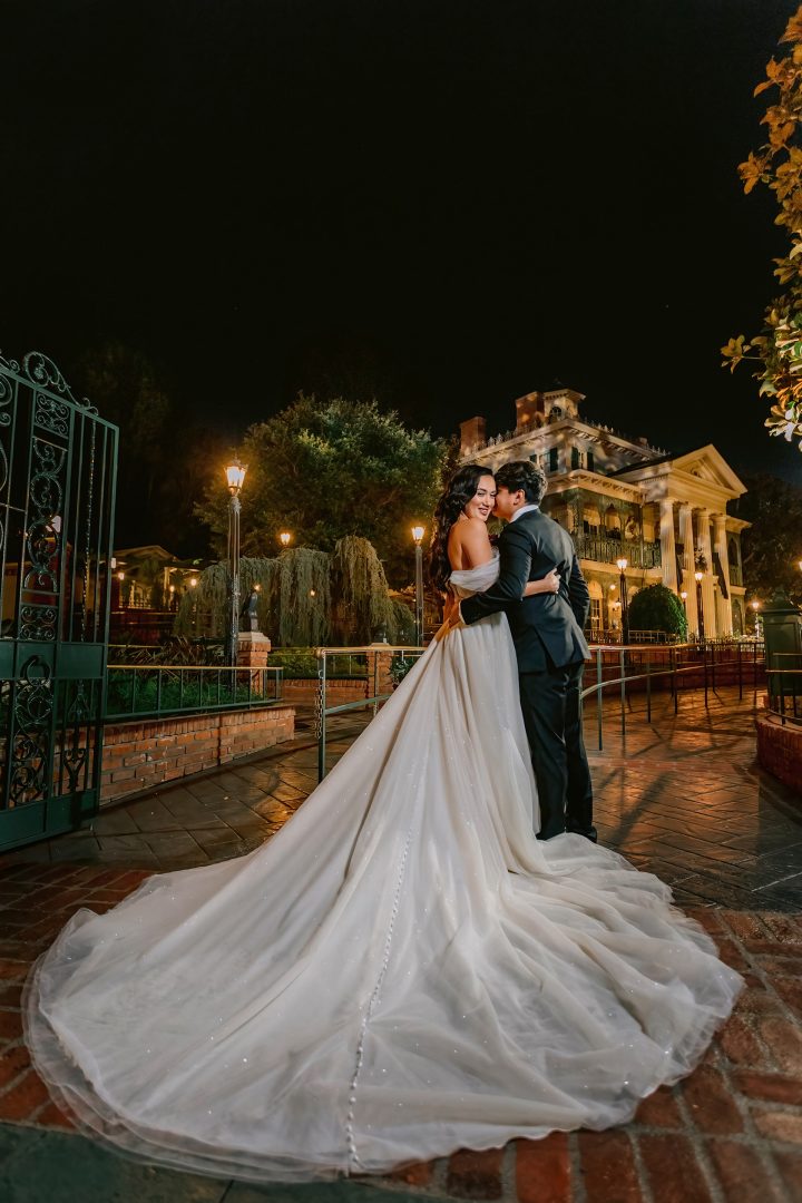 Hauntingly New Fairytale Weddings Venue at Disneyland Resort Haunted Mansion