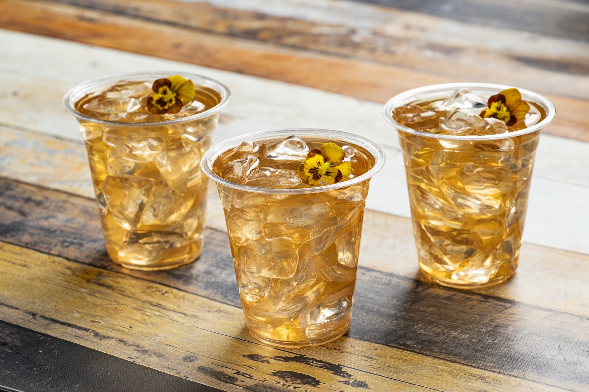 Blueberry-Ginger Smash: Canadian Club Whisky, blueberry, lemon, and ginger (New)