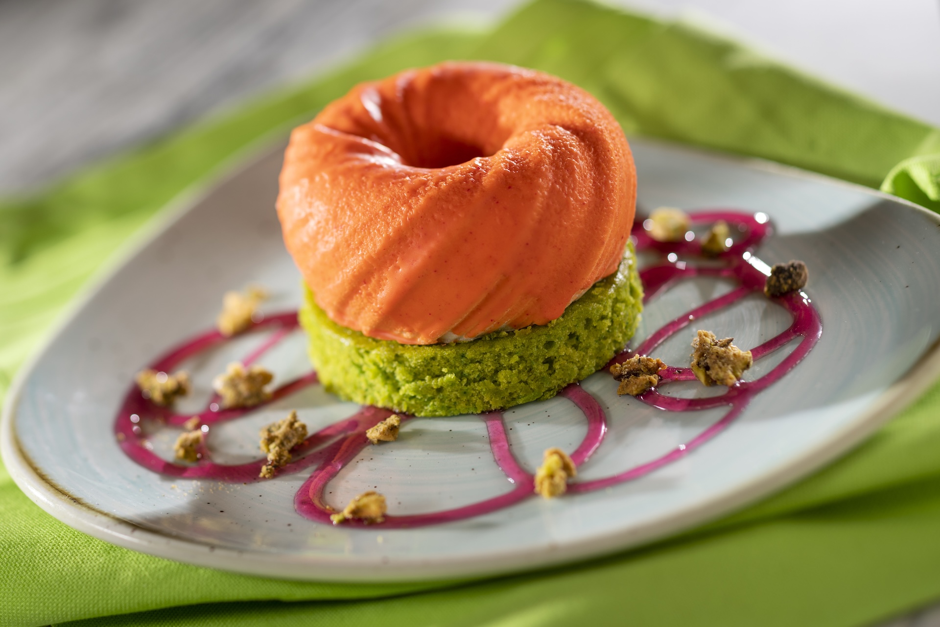 Orange Blossom-Saffron Cake