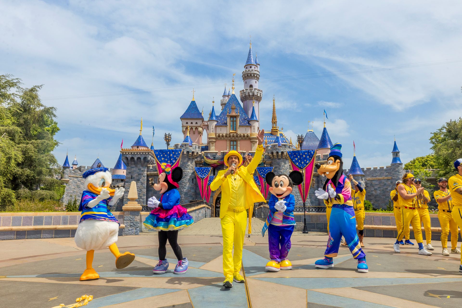 Bananas in Front of Sleeping Beauty Castle
