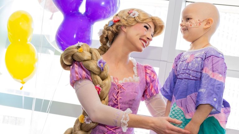 Disney and Starlight Bring a Princess Celebration to AdventHealth for Children's Patients
