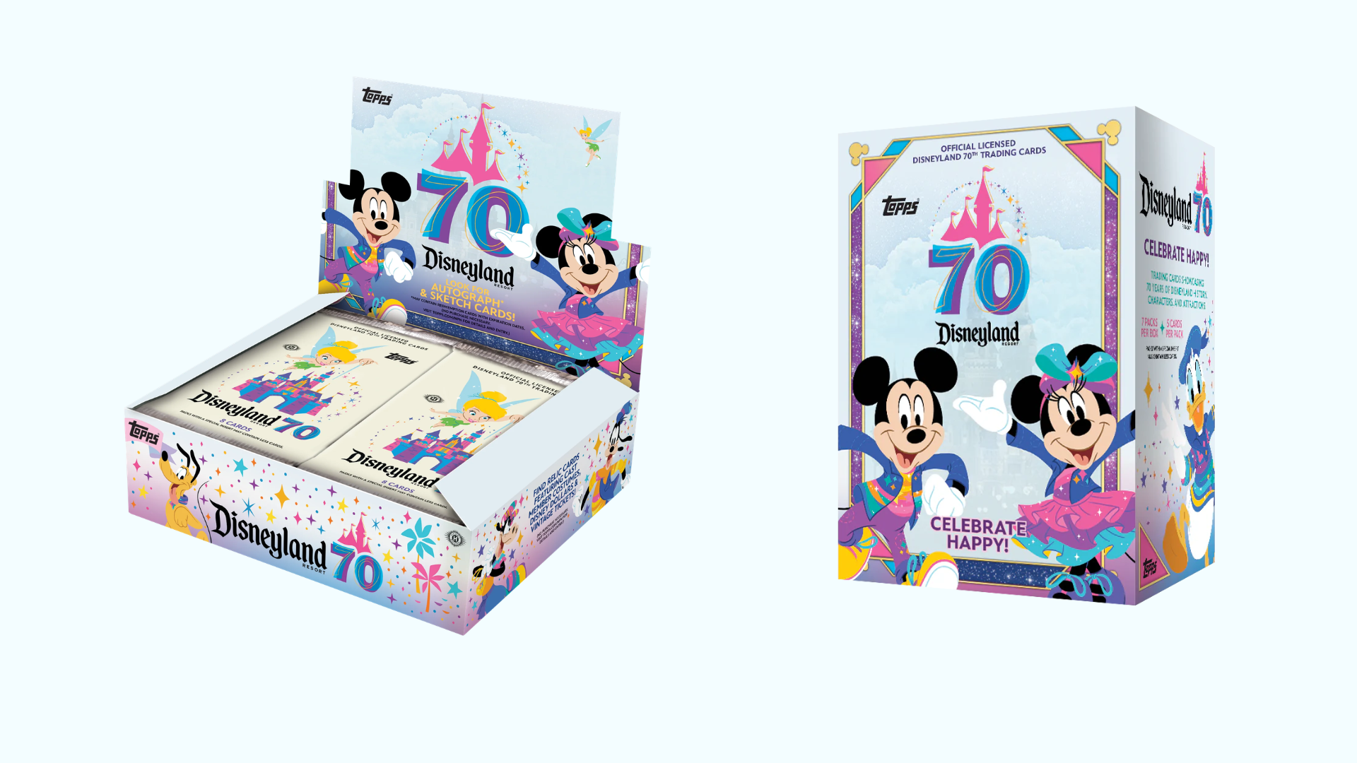 Disneyland 70th Cards