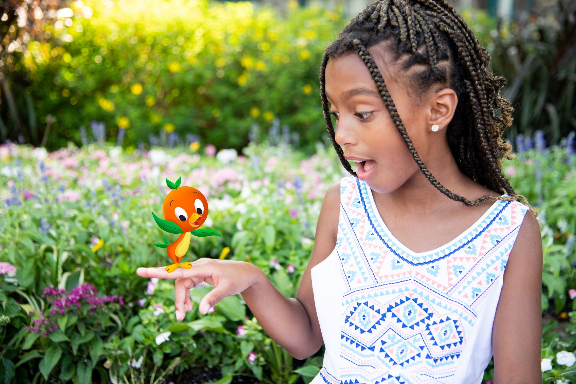 EPCOT Magic Shot with Orange Bird
