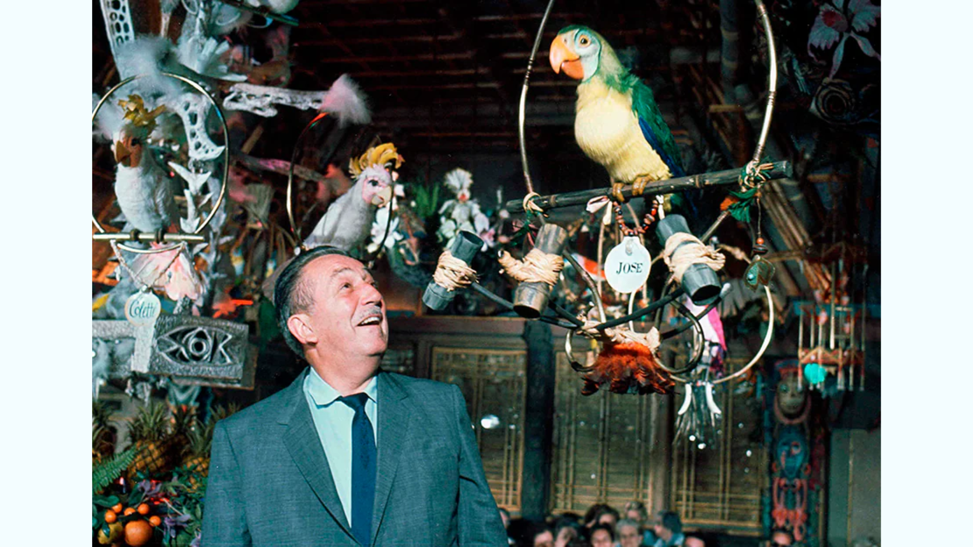 Enchanted Tiki Room - Walt and Jose