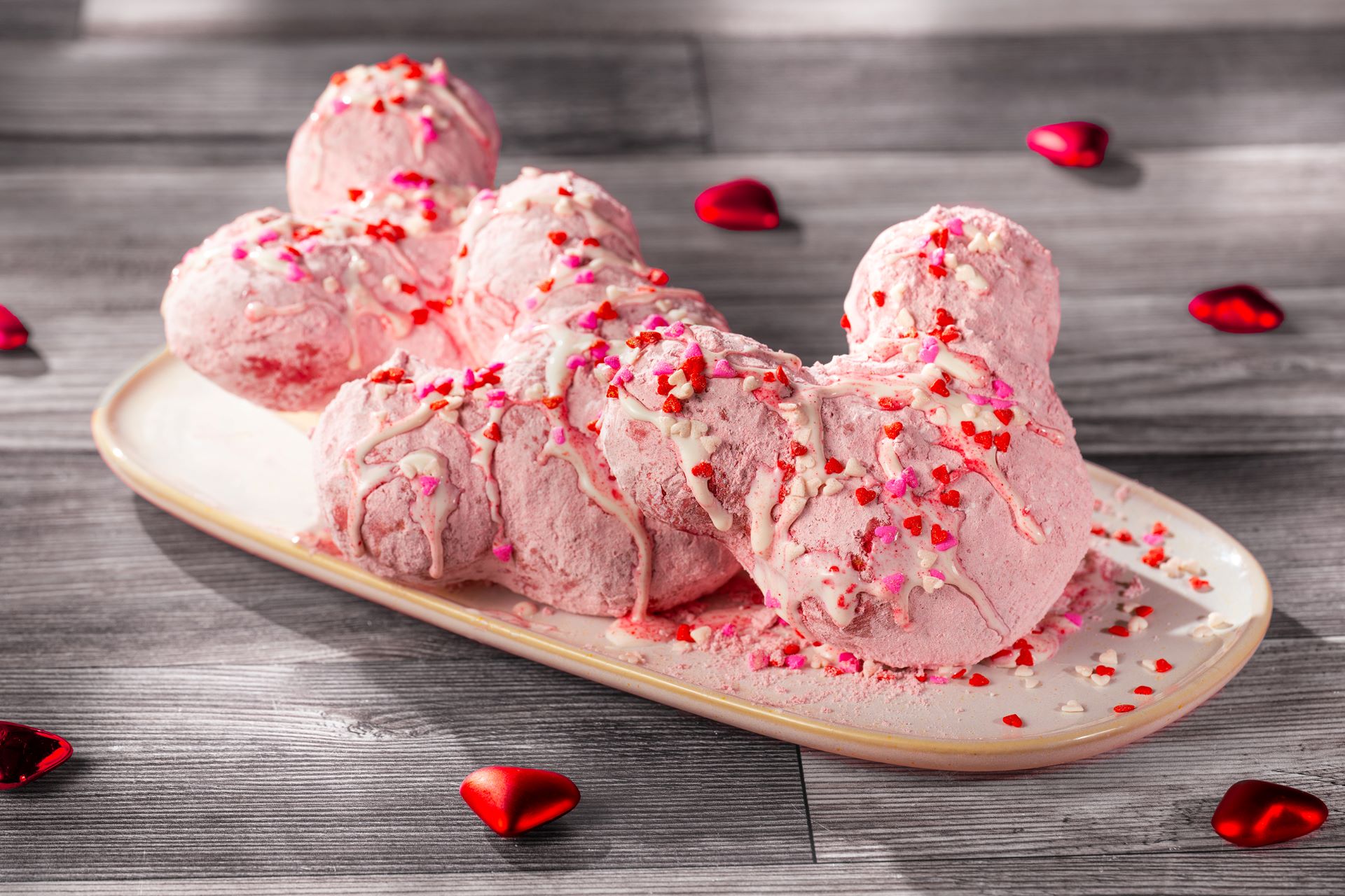 French Quarter Valentine's Beignets at Disney World