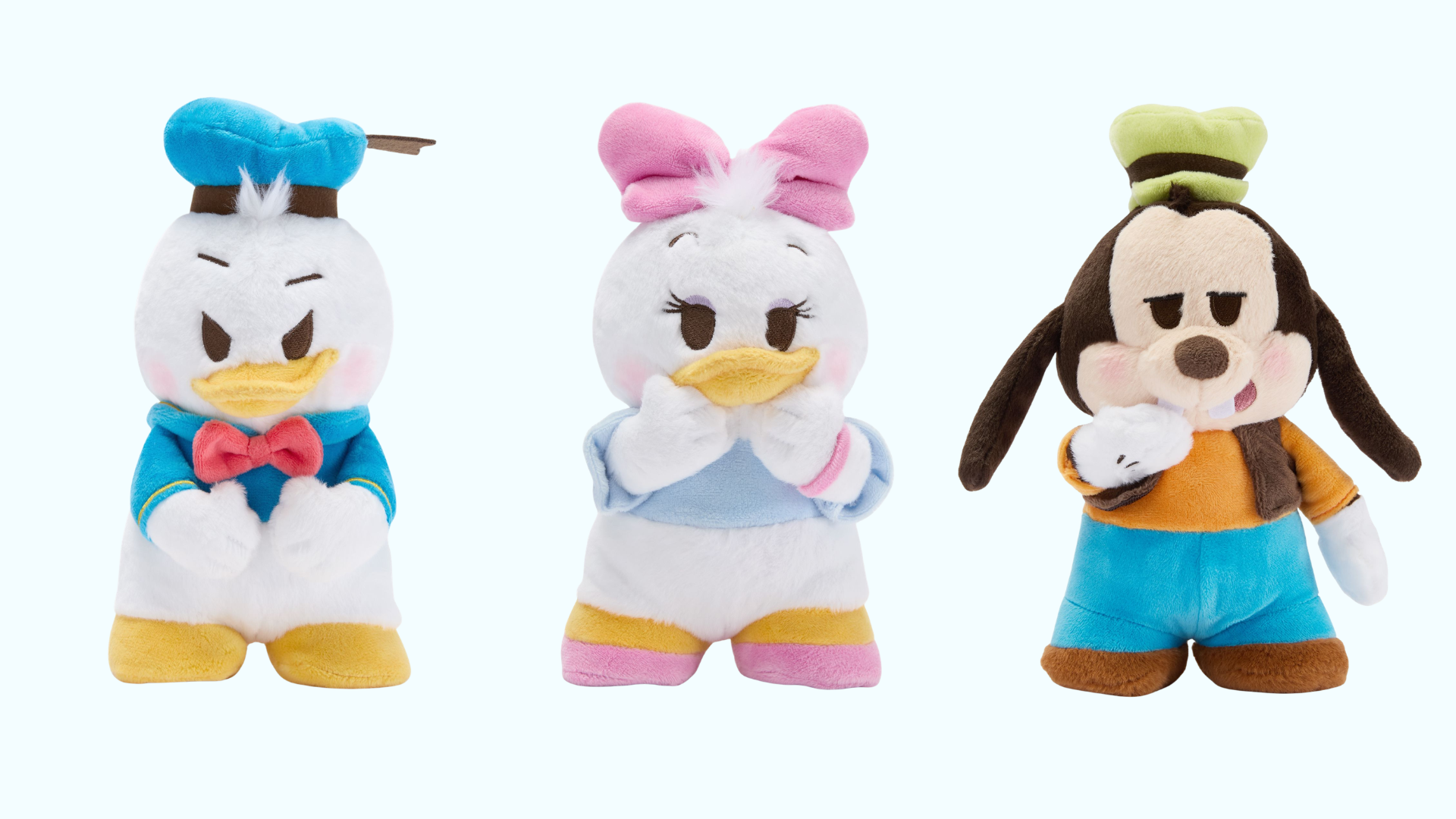 Goofy, Donald Duck, and Daisy Duck Plush