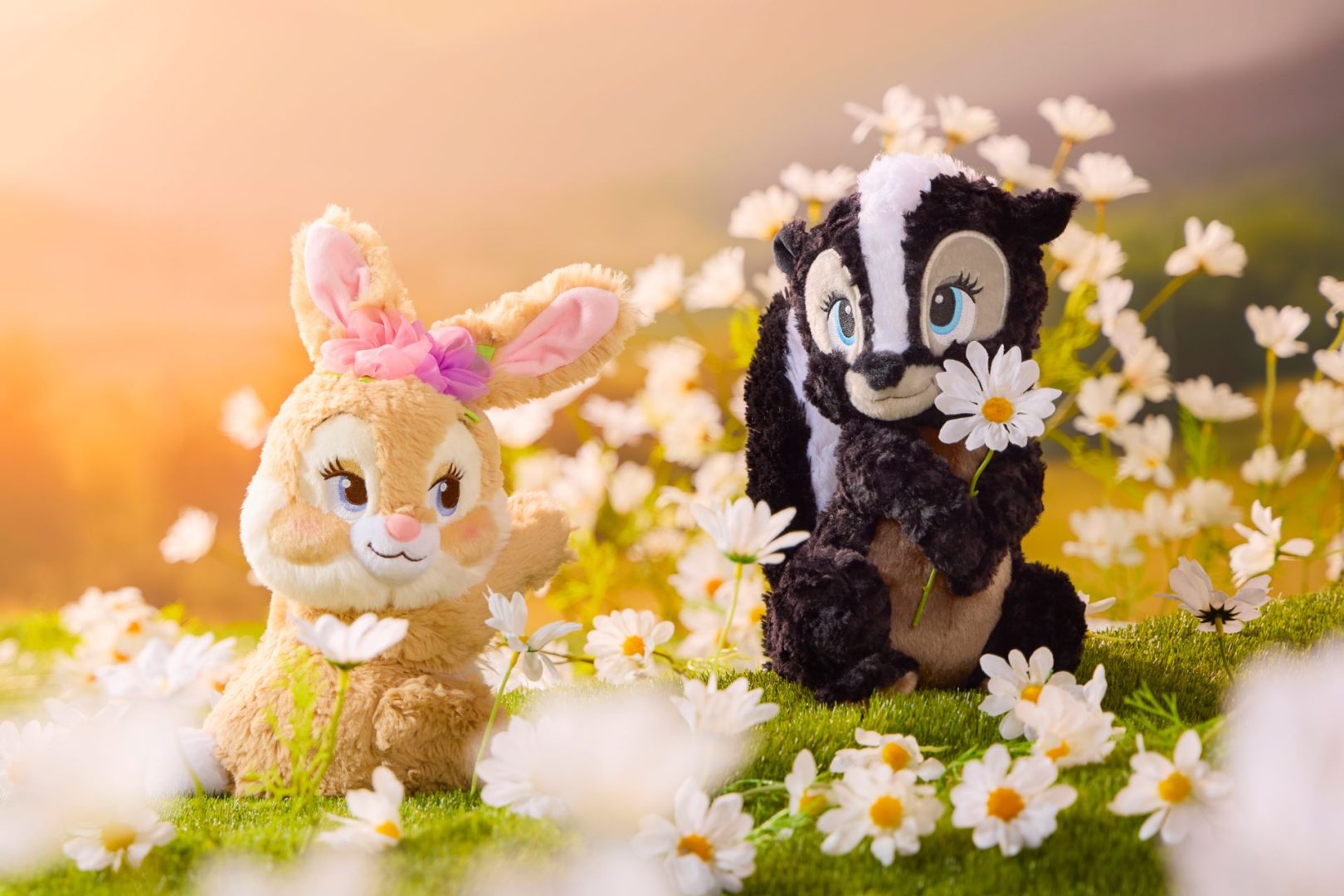 Miss Bunny and Flower Plush