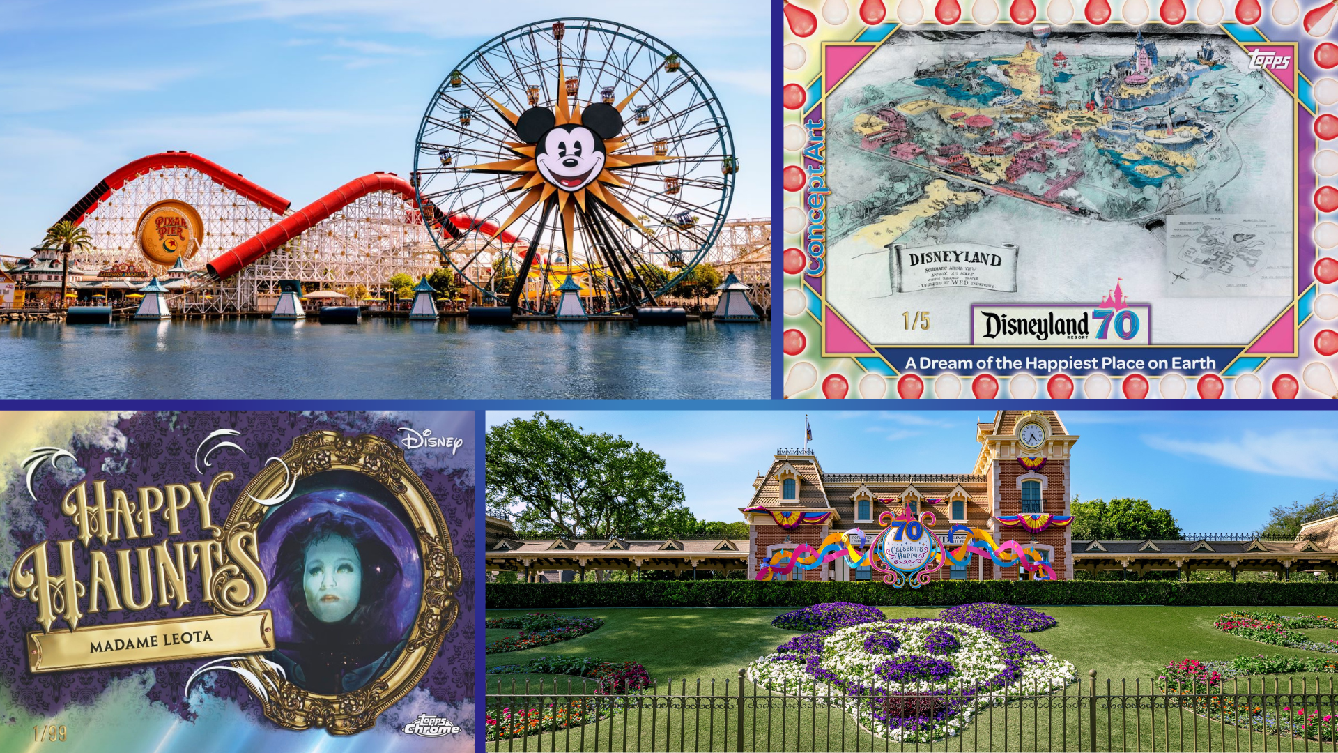 New Topps Disneyland 70th Anniversary Trading Cards Coming Soon