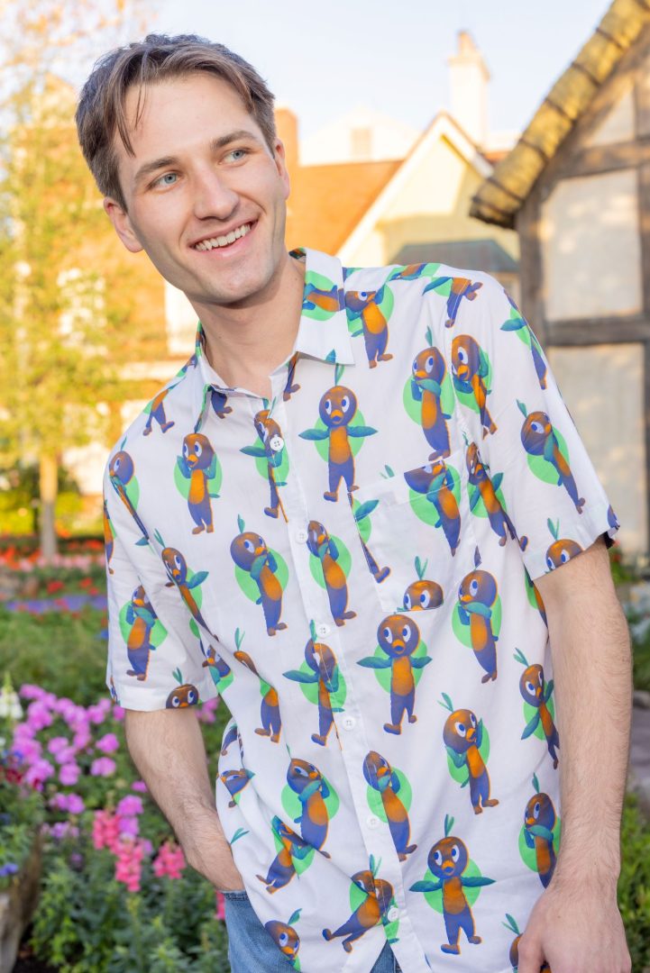 Orange Bird Button-Up Shirt at EPCOT Flower and Garden Festival