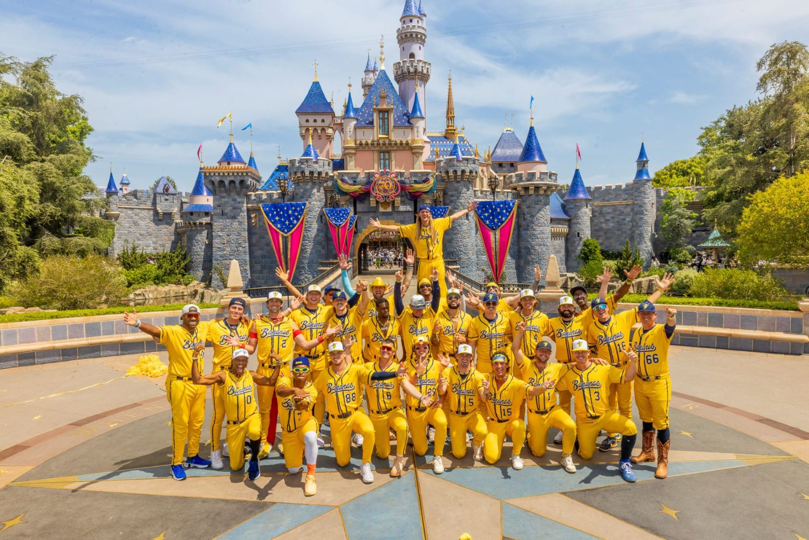 Savannah Bananas at Disneyland Park