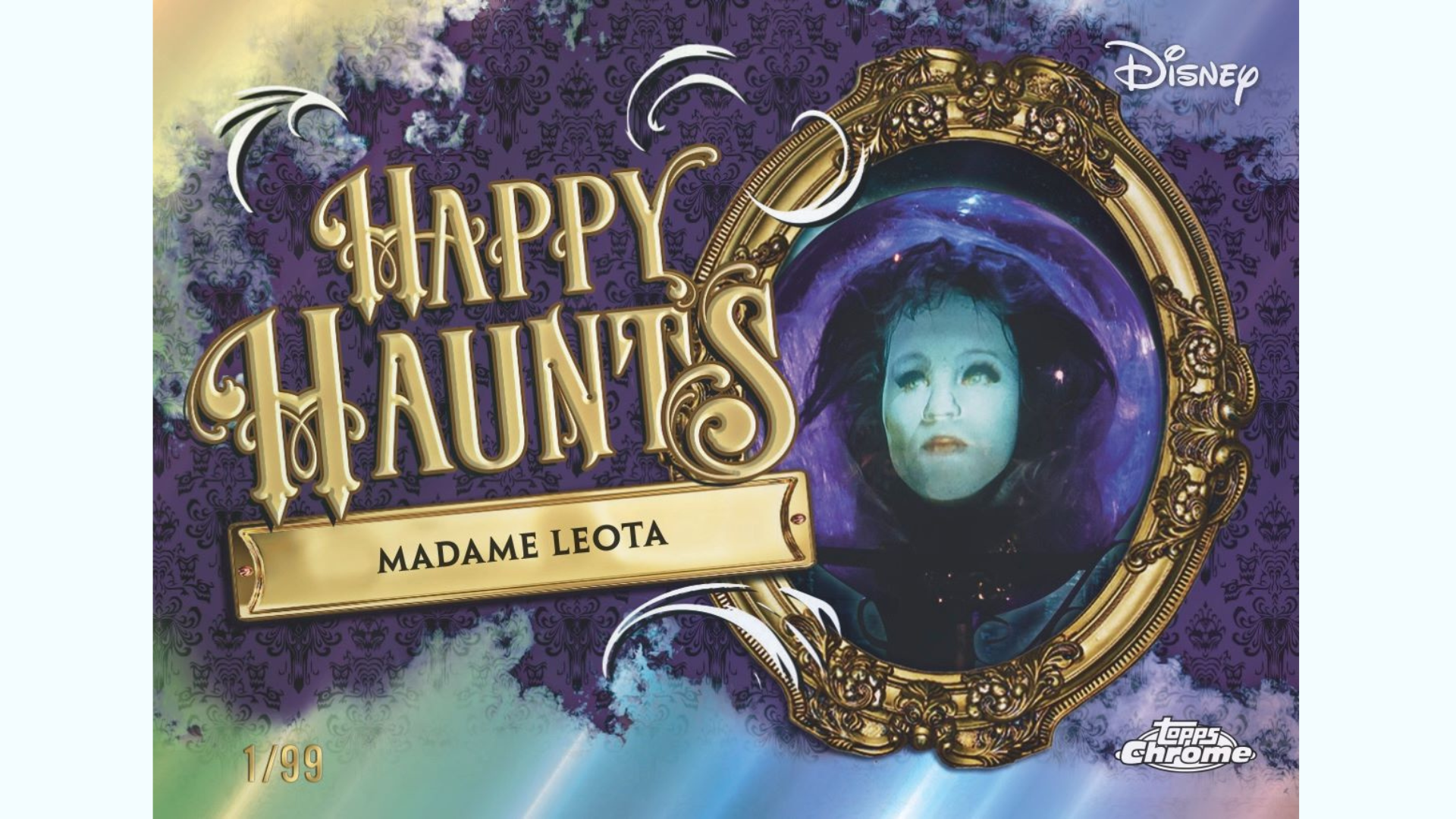 Topps Disneyland 70th Card - Haunted Mansion