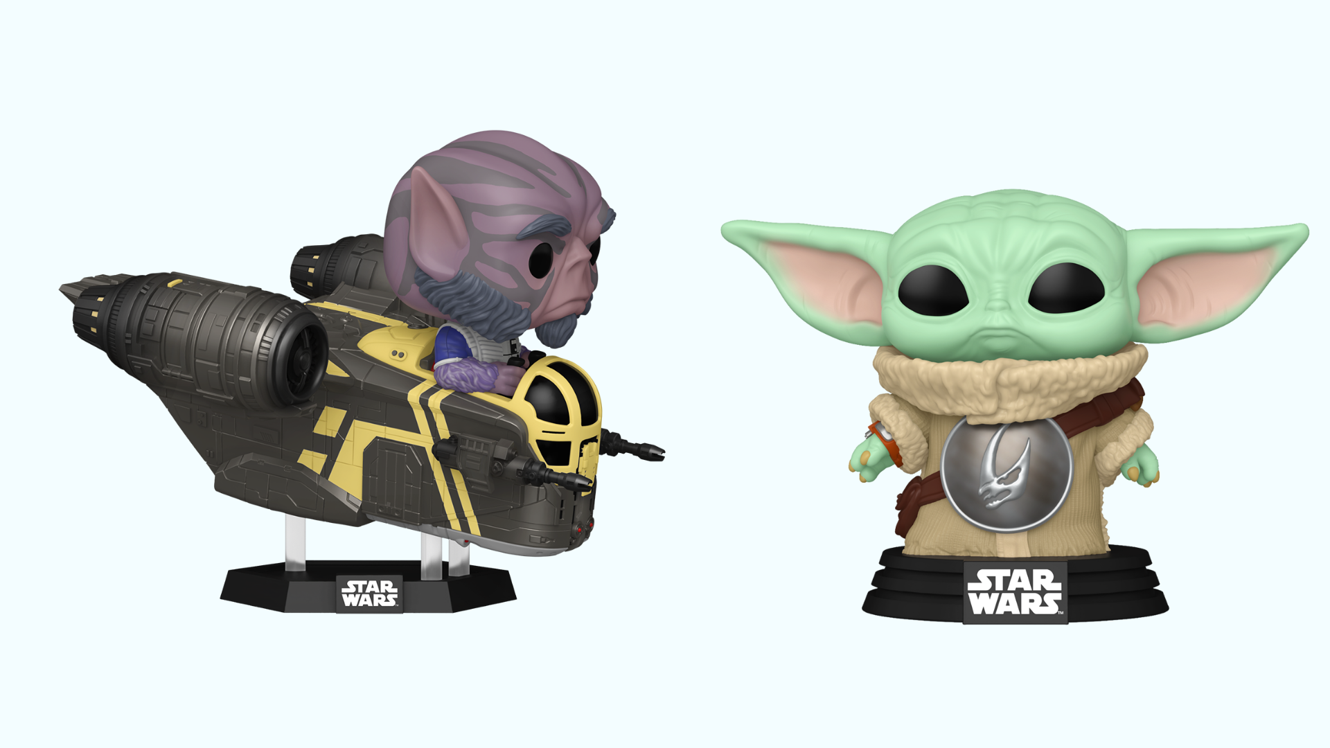 Zeb and Groguo Pops! from Funko