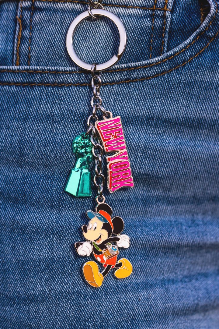 Disney Store Times Square Products Keychain