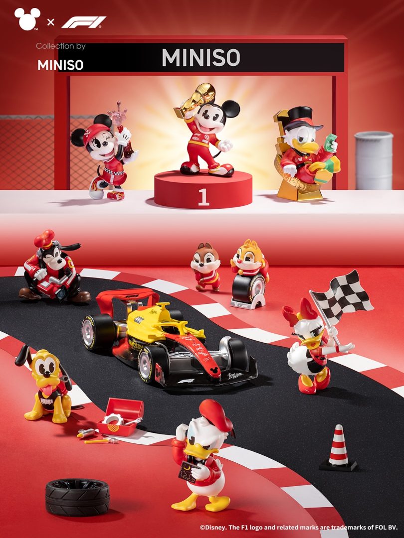 Disney and Formula 1 MINISO