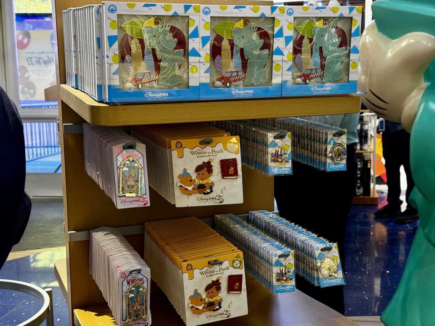 Disney Store Times Square NYC Retro Pin Event