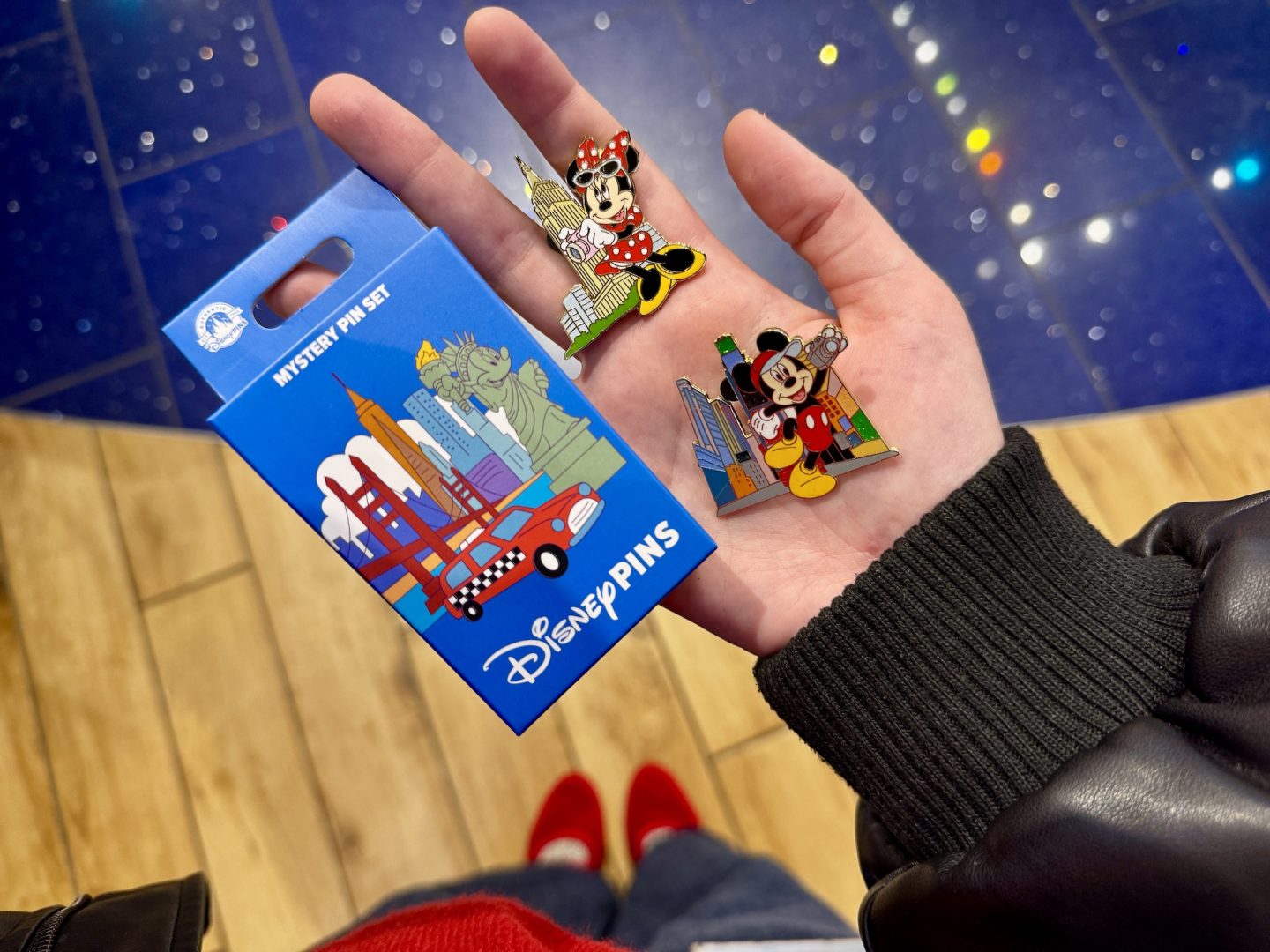 Disney Store Times Square NYC Retro Pin Event