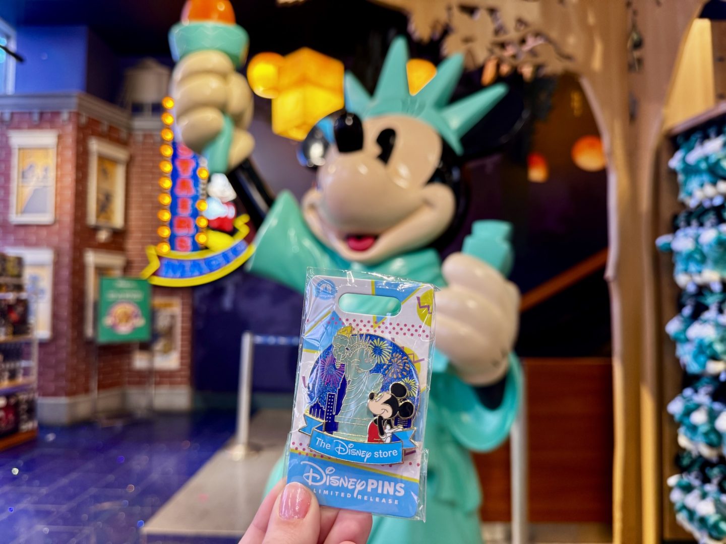 Disney Store Times Square NYC Retro Pin Event