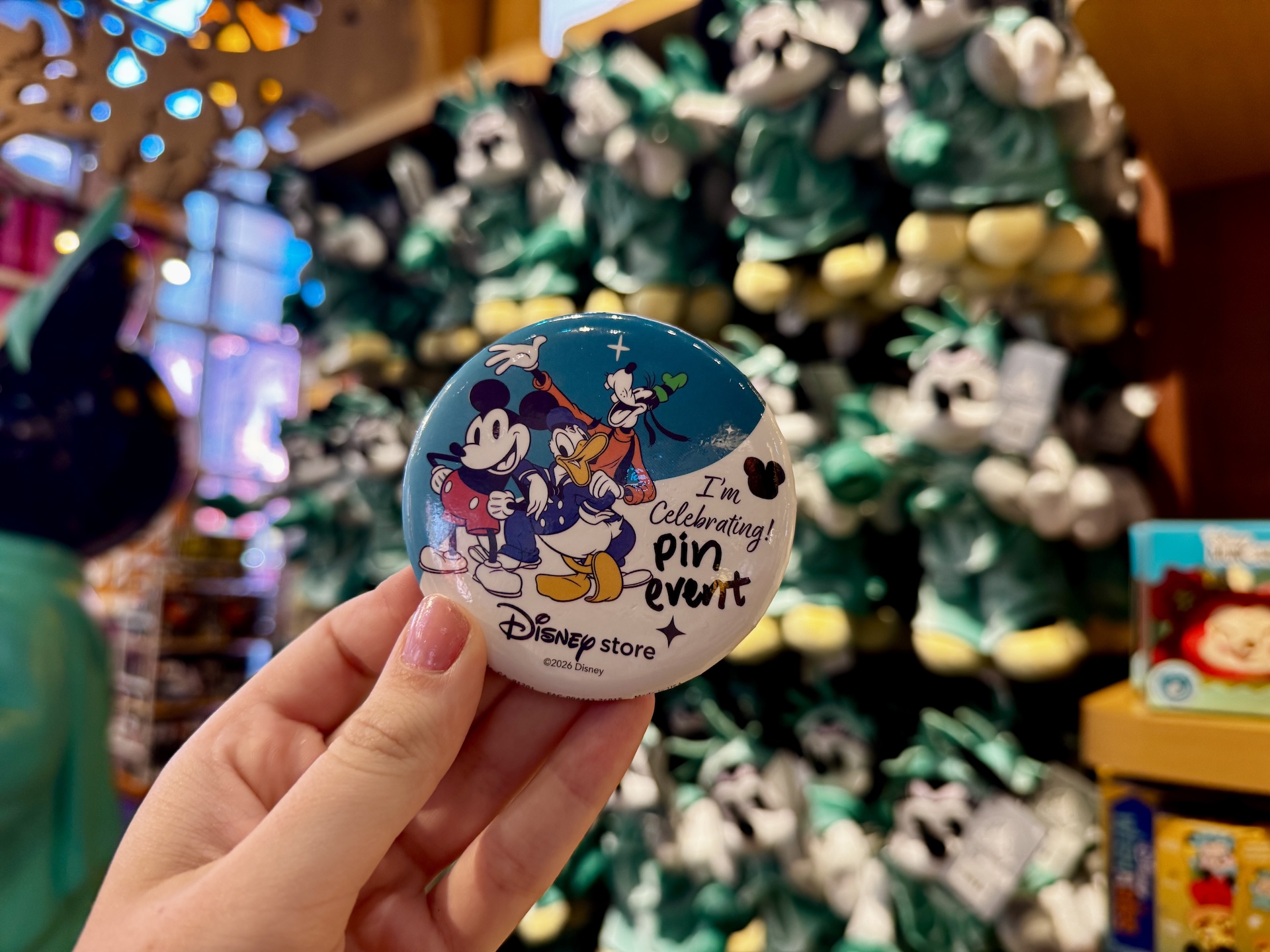 Disney Store Times Square NYC Retro Pin Event