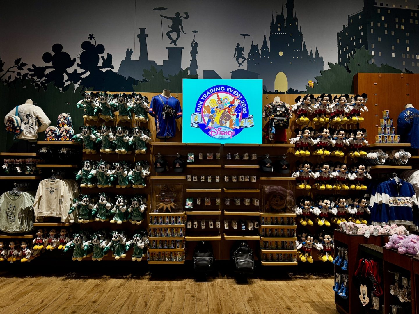 Disney Store Times Square NYC Retro Pin Event