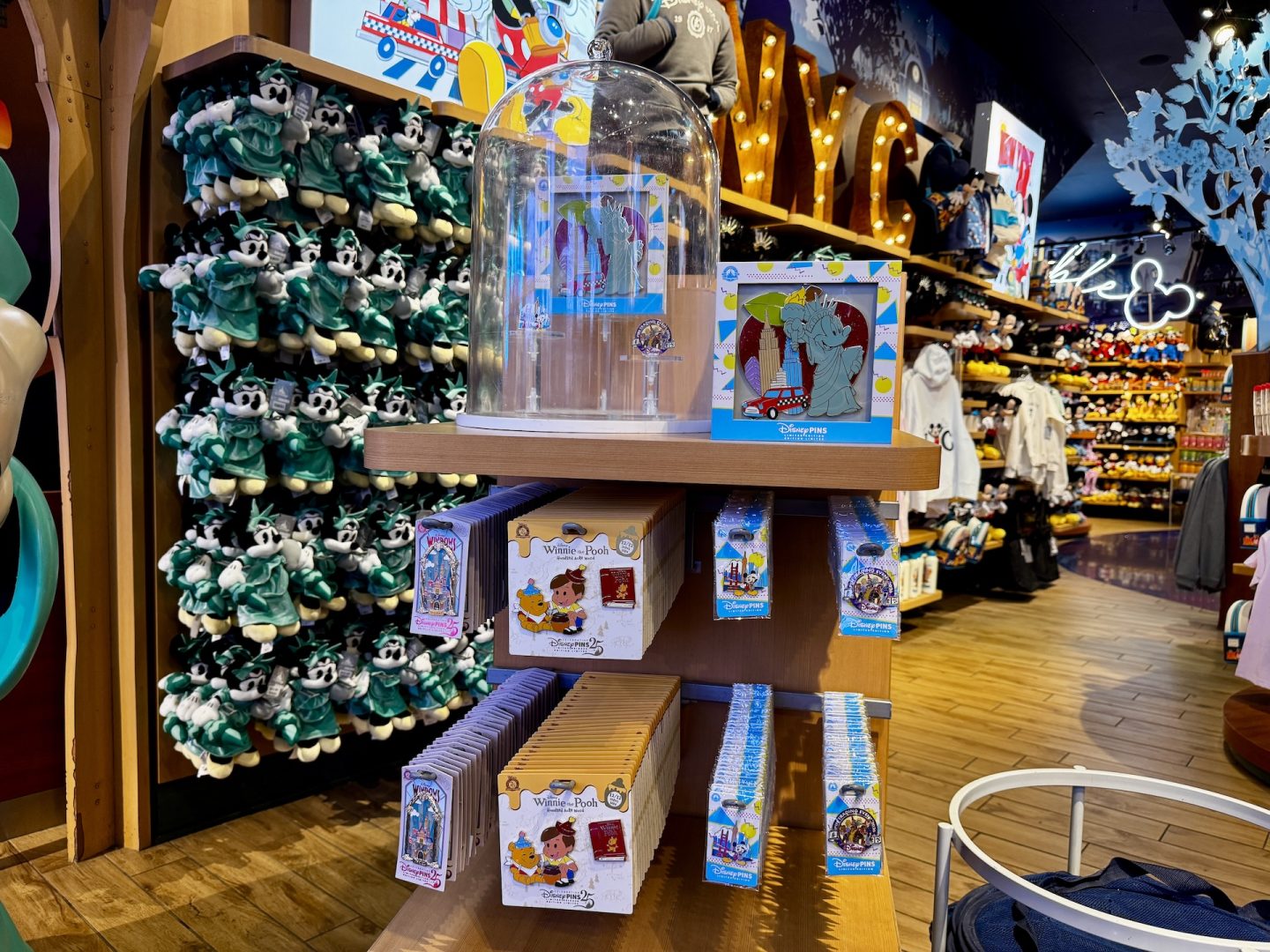 Disney Store Times Square NYC Retro Pin Event