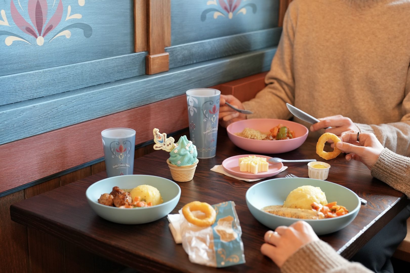 World of Frozen Menu