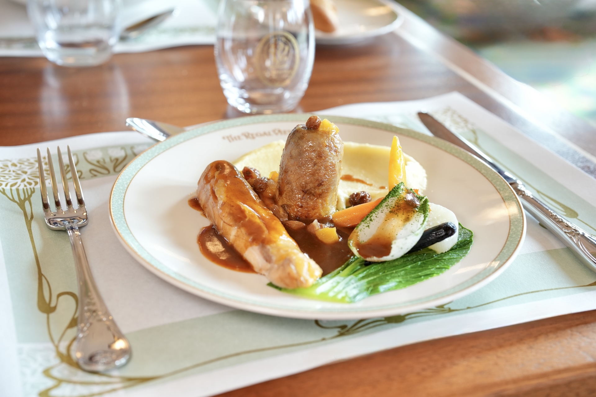 North African-style Roast Guinea Fowl with dried fruits and lemon confit  