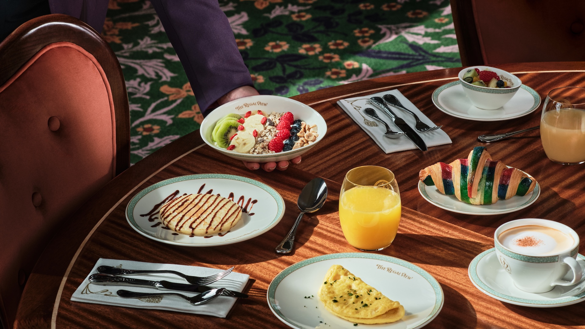 The Regal View Restaurant Breakfast Menu 