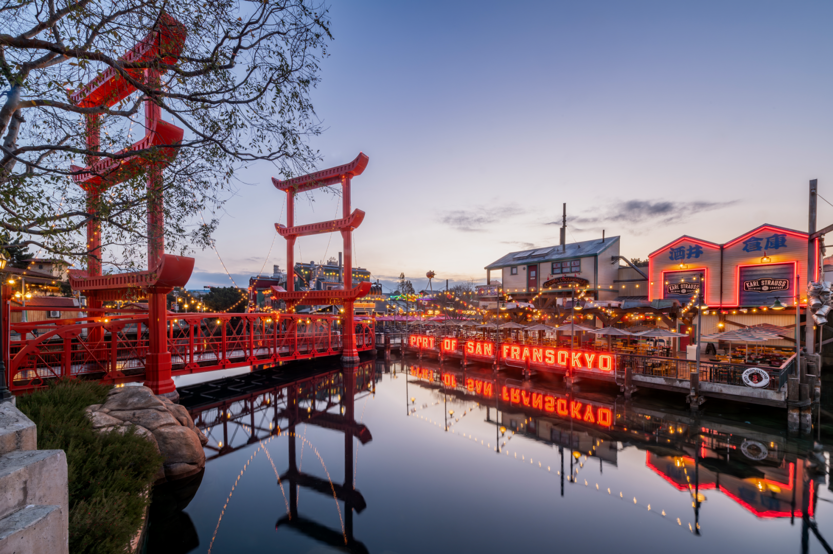 San Fransokyo at Disney California Adventure Park