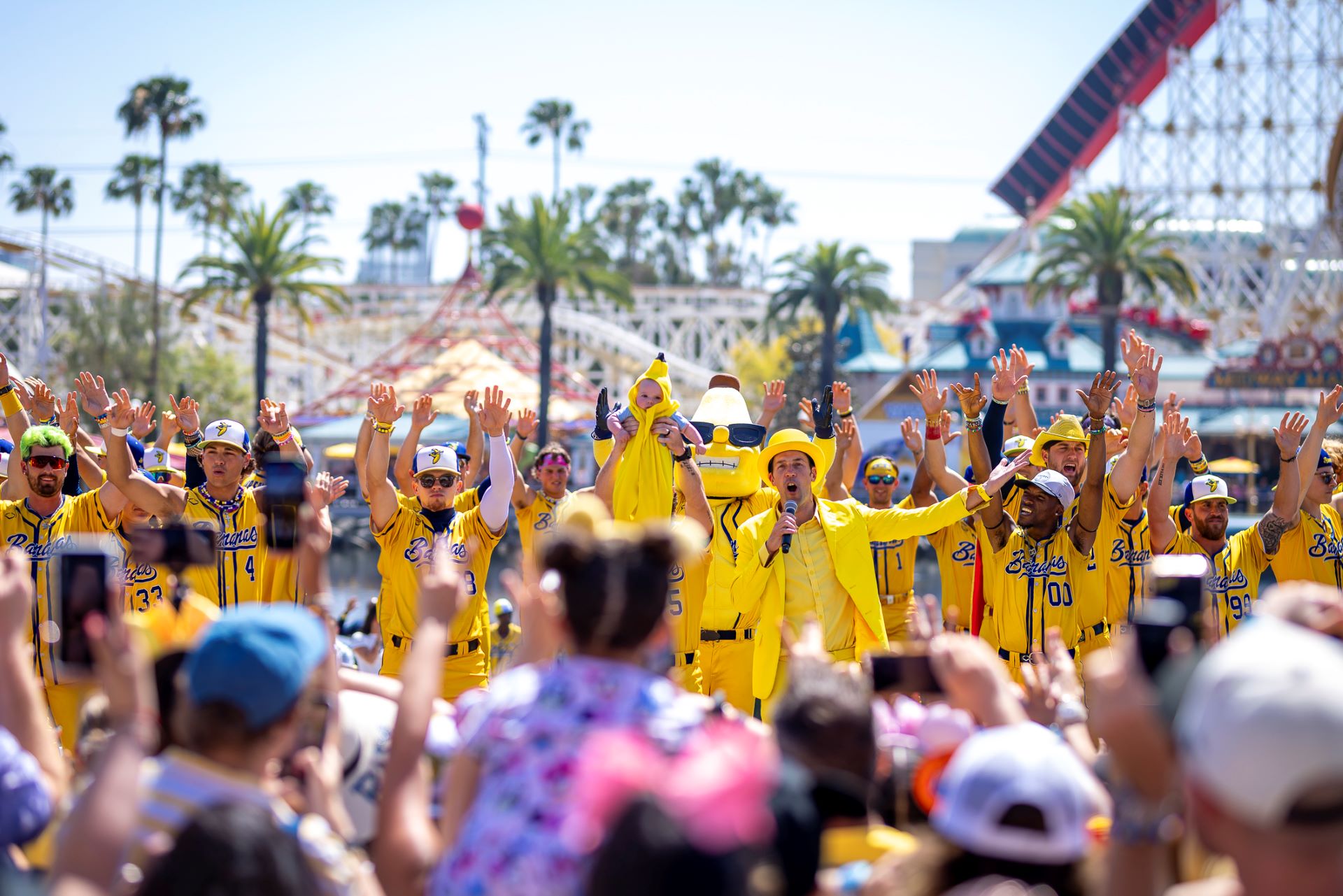 Banana Ball and Baby at California Adventure